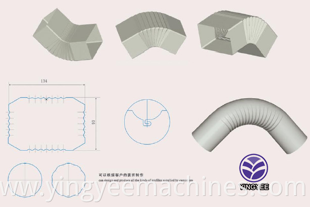 Downpipe profile machine Gutter roll forming machine Downspout roll forming machine